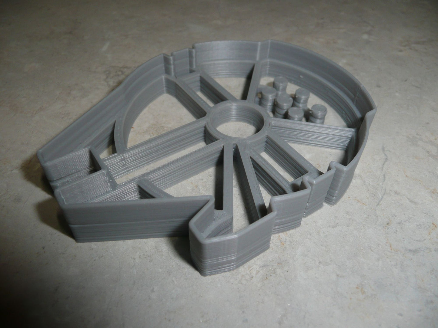 Millennium Falcon Starship Star Wars Cookie Cutter Made In USA PR2298