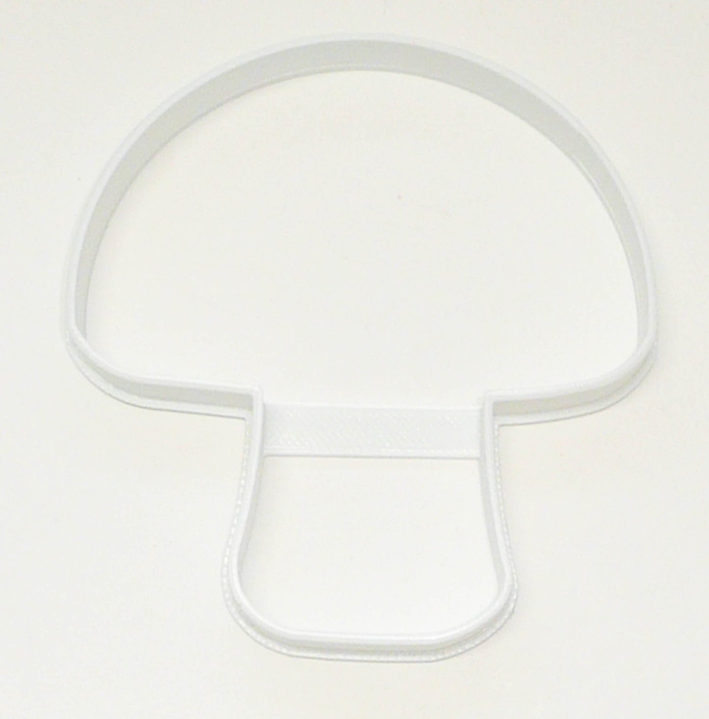 6x Mushroom Outline Fondant Cutter Cupcake Topper 1.75 IN USA FD2142