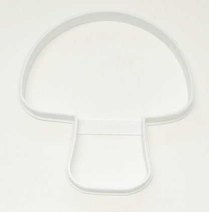 6x Mushroom Outline Fondant Cutter Cupcake Topper 1.75 IN USA FD2142