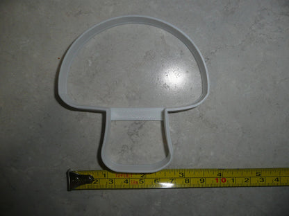 Mushroom Outline Toadstool Fungus Cookie Cutter Made In USA PR2142