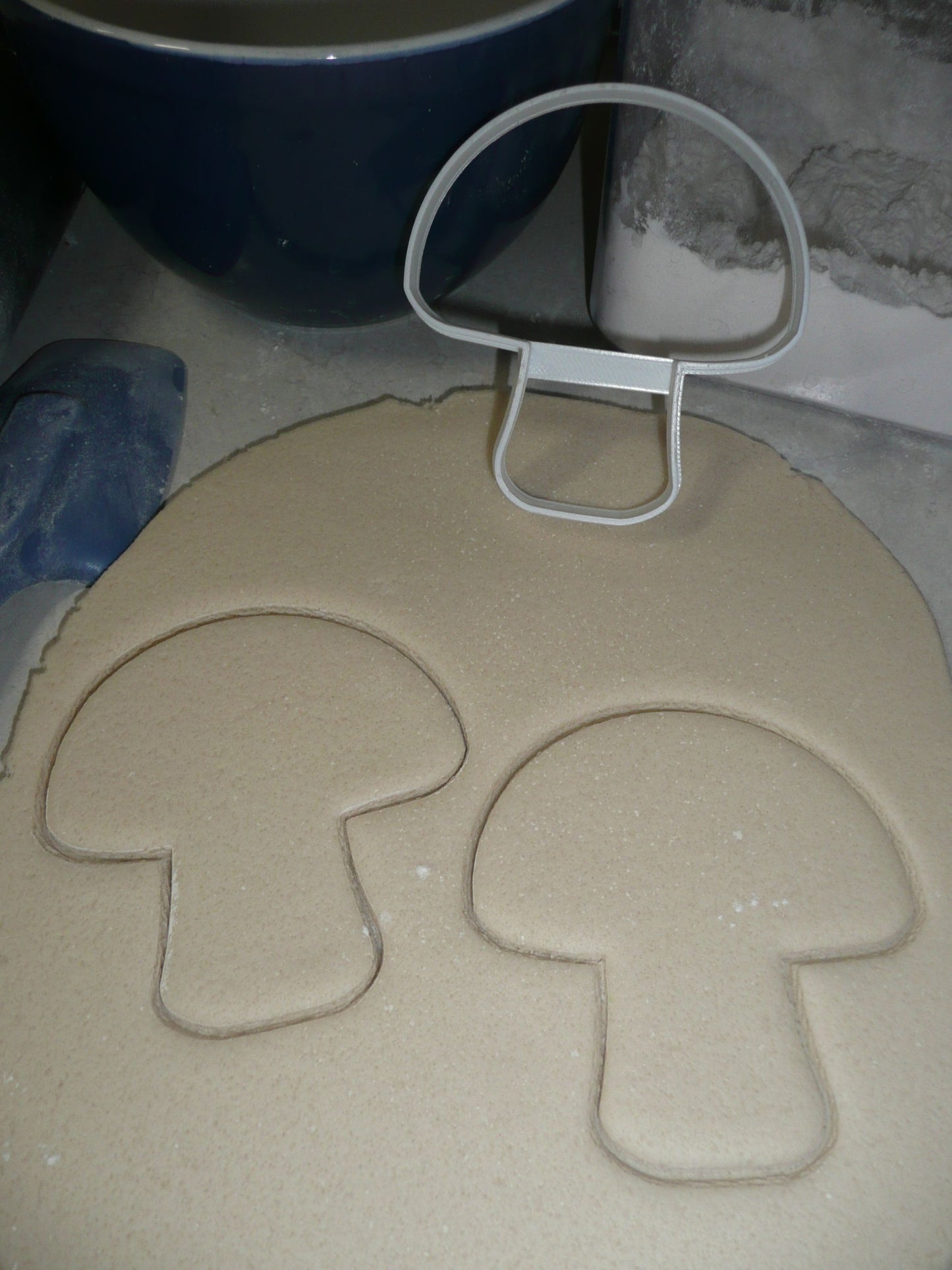 Mushroom Outline Toadstool Fungus Cookie Cutter Made In USA PR2142