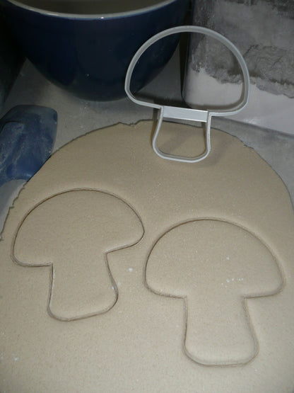 Mushroom Outline Toadstool Fungus Cookie Cutter Made In USA PR2142