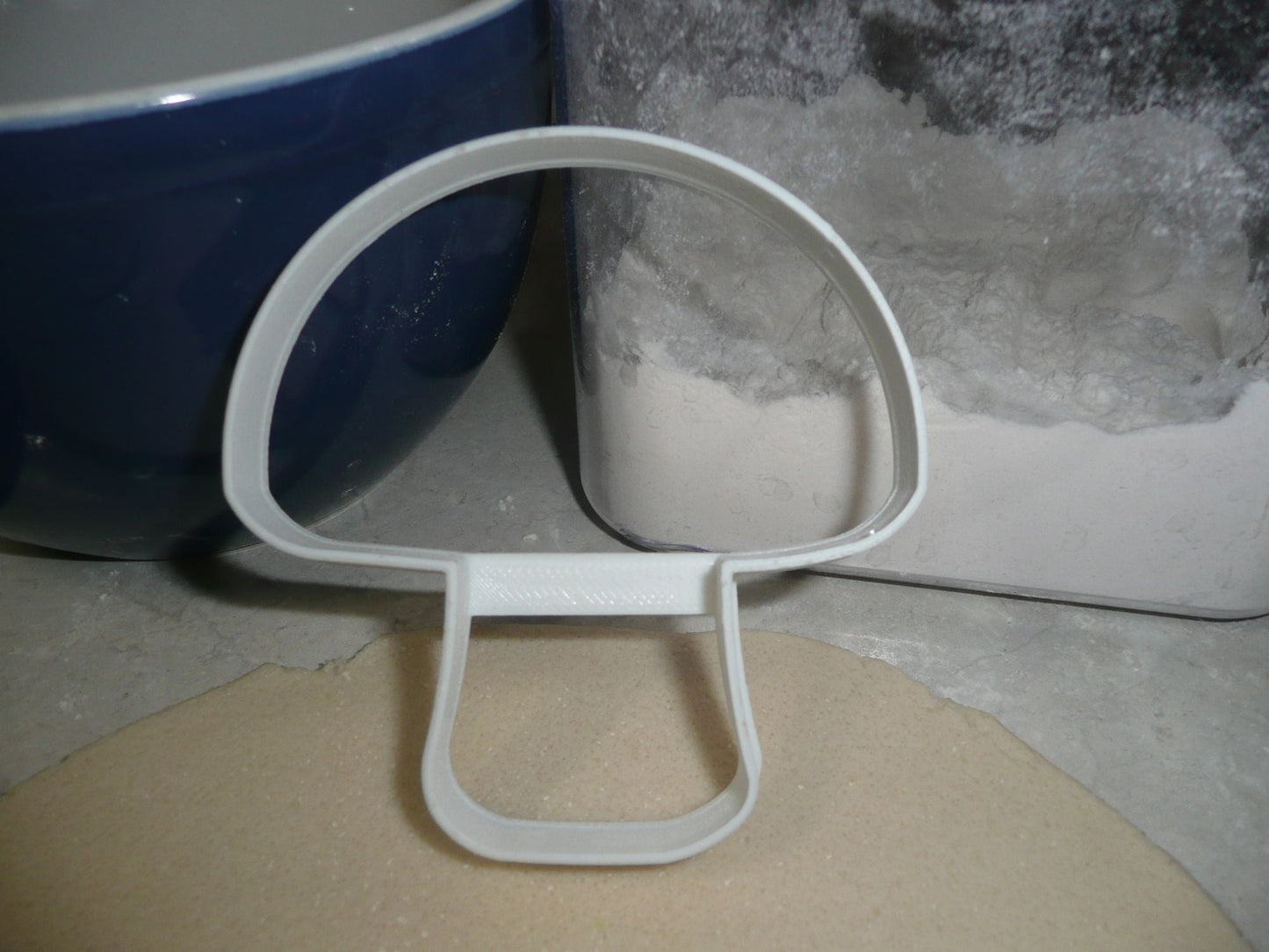 Mushroom Outline Toadstool Fungus Cookie Cutter Made In USA PR2142