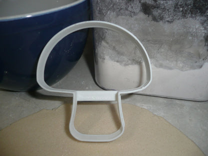 Mushroom Outline Toadstool Fungus Cookie Cutter Made In USA PR2142