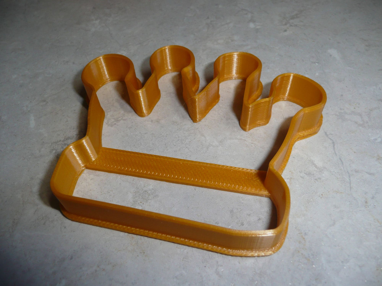 Crown Outline Head Piece Royal Noble Cookie Cutter Made In USA PR2111