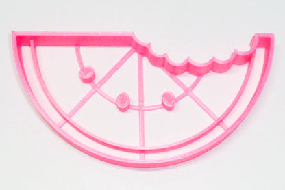 Watermelon With Bite Seeds Summer Snack Cookie Cutter Made In USA PR2296