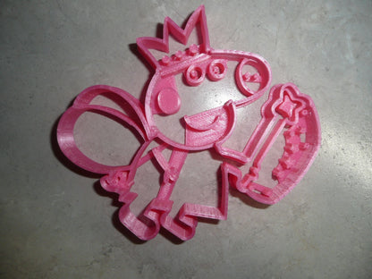 6x Peppa Pig Fairy Fondant Cutter Cupcake Topper 1.75 IN USA FD2236