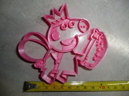 Peppa Pig Fairy Cartoon Kids TV Show Cookie Cutter Made In USA PR2236