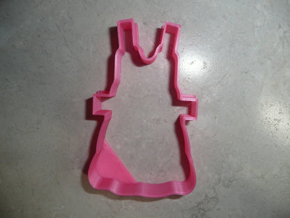 Paper Doll Tab Girl Sleeveless Dress Cookie Cutter Made In USA PR2284