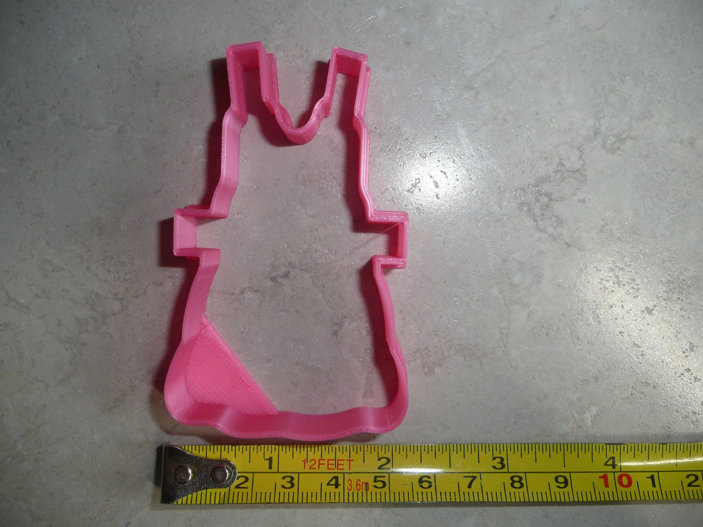 Paper Doll Tab Girl Sleeveless Dress Cookie Cutter Made In USA PR2284