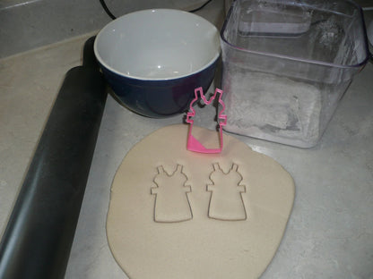 Paper Doll Tab Girl Dress with Sleeves Cookie Cutter Made In USA PR2285