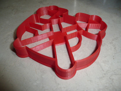 6x Blackhawks Tomahawk Fondant Cutter Cupcake Topper 1.75 IN USA FD736