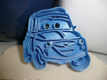 Luigi Car Lightning McQueen Cars Cartoon Cookie Cutter USA PR3378