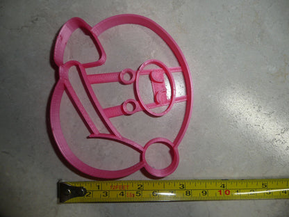 Santa Pig Head Farm Animal Christmas Cookie Cutter Made In USA PR2294