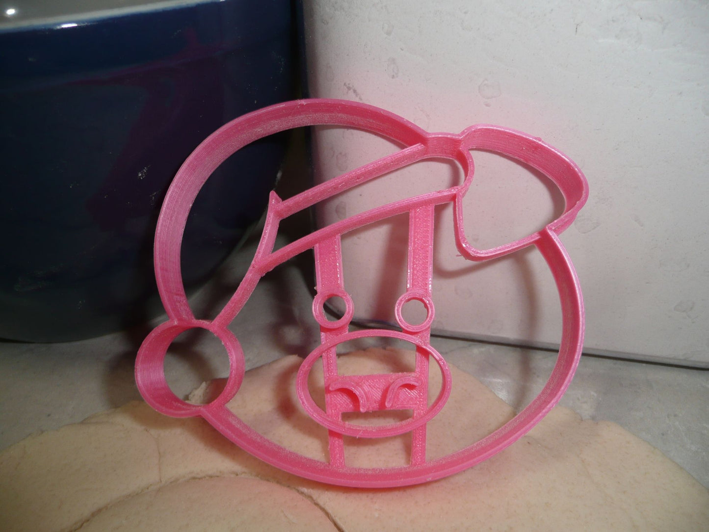 Santa Pig Head Farm Animal Christmas Cookie Cutter Made In USA PR2294