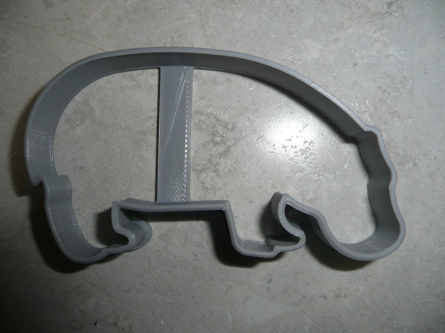 Hippo Outline Hippopotamus Large Mammal Cookie Cutter Made In USA PR2025