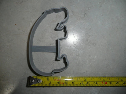 Hippo Outline Hippopotamus Large Mammal Cookie Cutter Made In USA PR2025