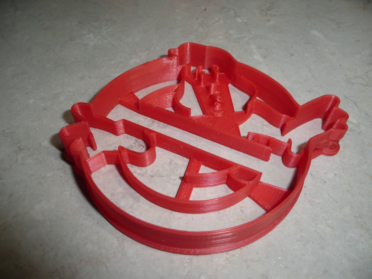 6x Ghostbusters Scientist Fondant Cutter Cupcake Topper 1.75 IN USA FD2027