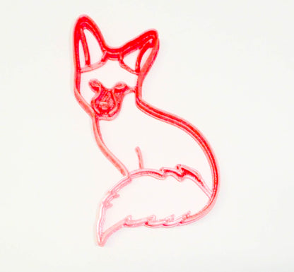 Fox Forest Animal Woodland Creature Cookie Cutter Made In USA PR2289