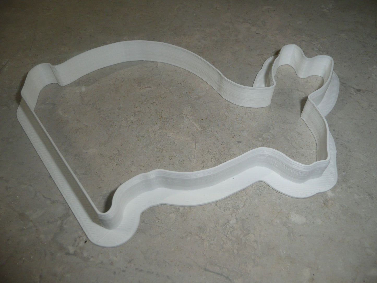 6x Bunny Outline 2 Fondant Cutter Cupcake Topper 1.75 IN USA FD217