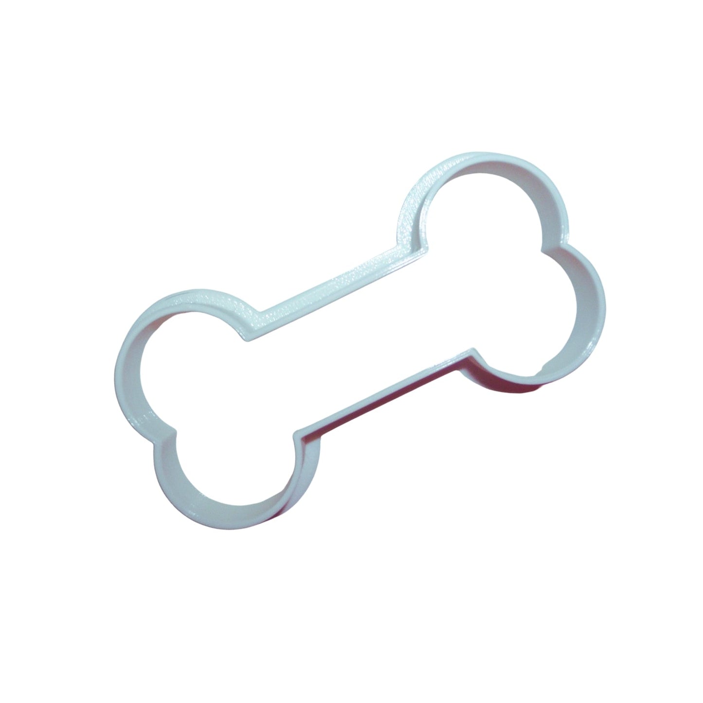 6x Dog Bone Biscuit Outline Fondant Cutter Cupcake Topper 1.75 IN USA FD100