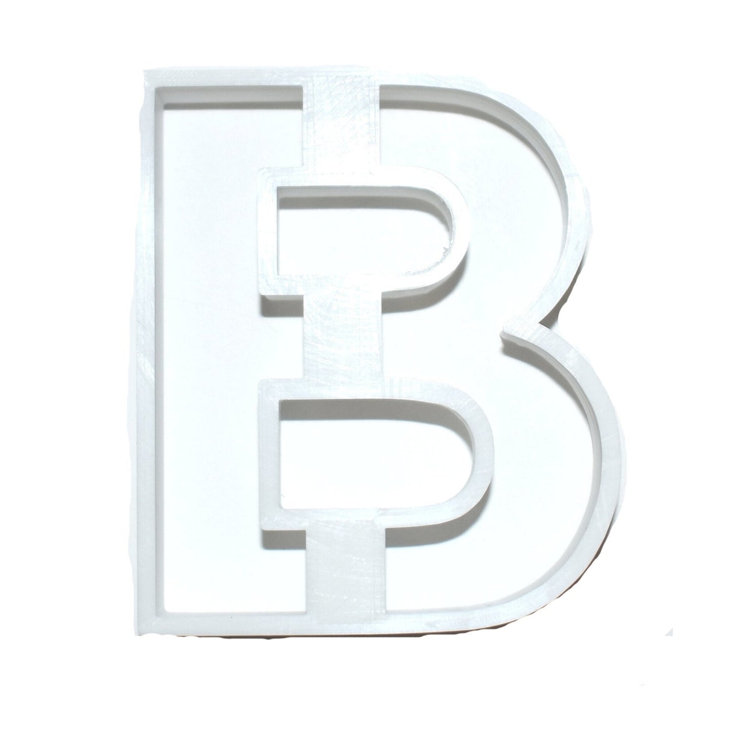 6x Letter B Alphabet Fondant Cutter Cupcake Topper 1.75 IN USA FD107B