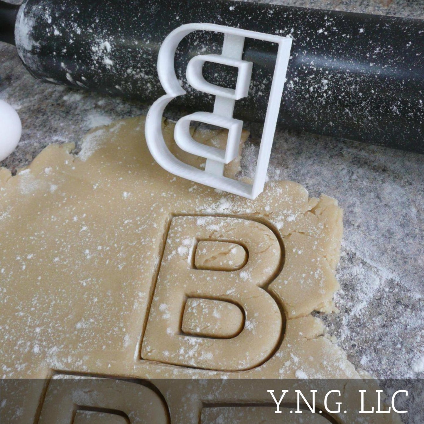 Letter B Initial Alphabet Letters Cookie Cutter Baking Tool USA PR107B