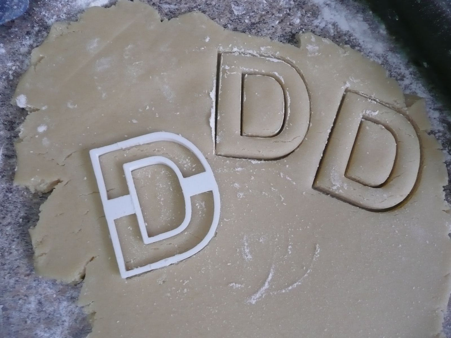 Letter D Initial Alphabet Letters Cookie Cutter Baking Tool USA PR107D