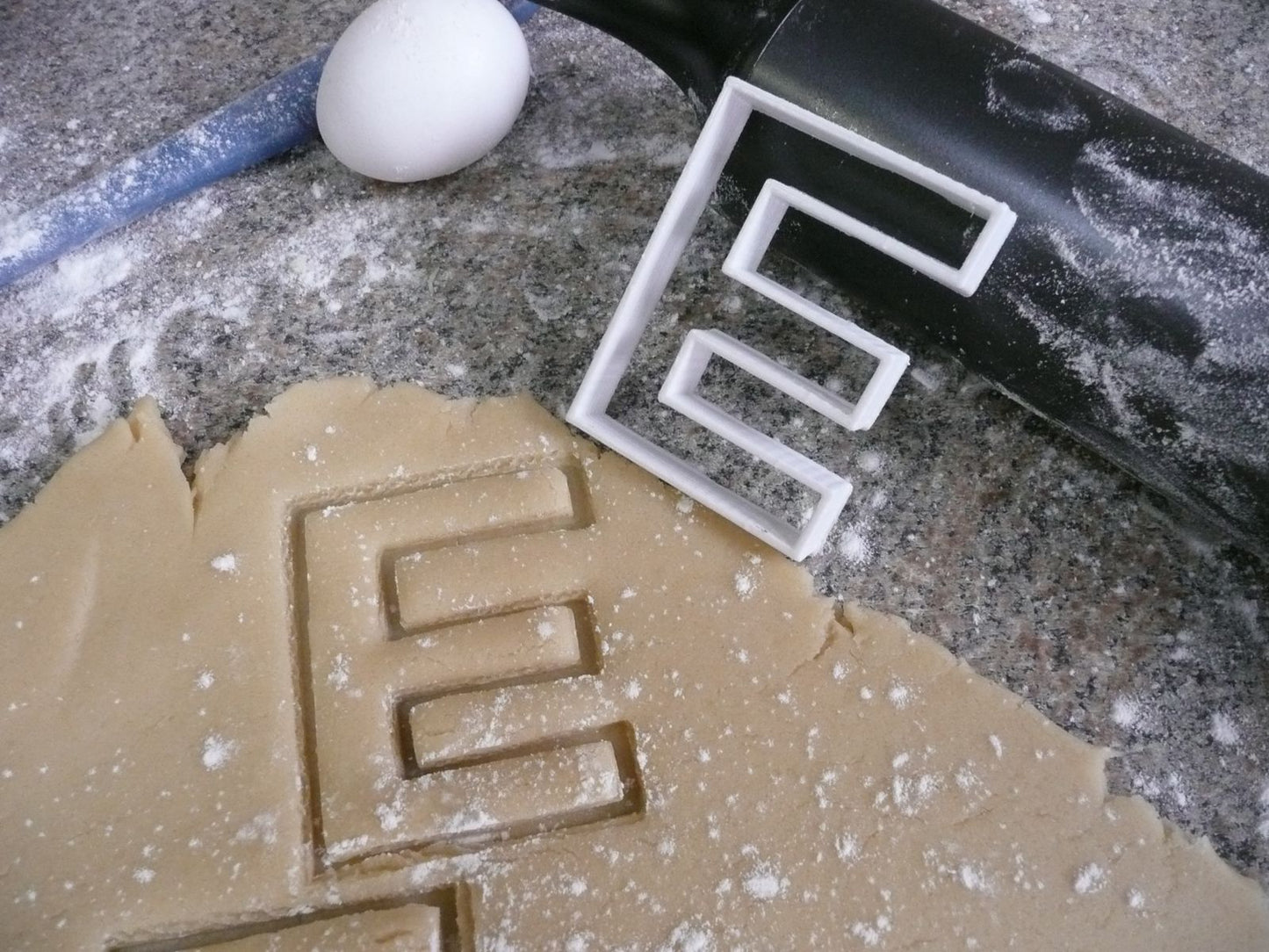 Letter E Initial Alphabet Letters Cookie Cutter Baking Tool USA PR107E