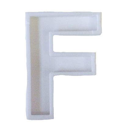 6x Letter F Alphabet Fondant Cutter Cupcake Topper 1.75 IN USA FD107F