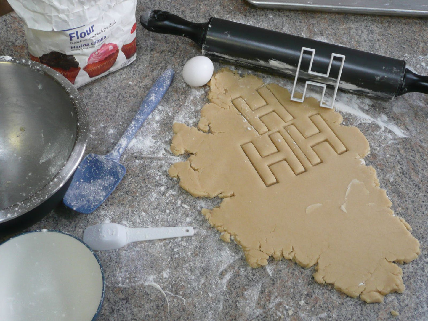 Letter H Initial Alphabet Letters Cookie Cutter Baking Tool USA PR107H
