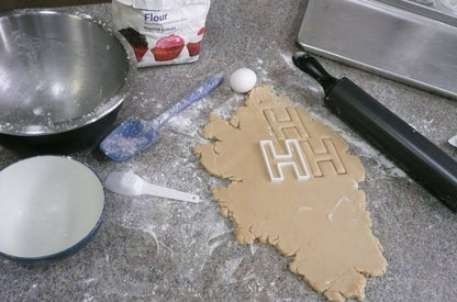 Letter H Initial Alphabet Letters Cookie Cutter Baking Tool USA PR107H