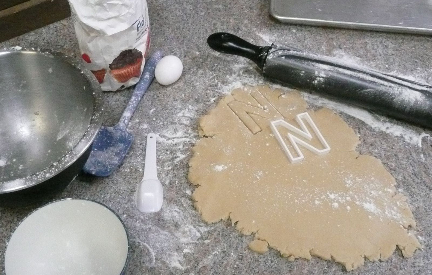 Letter N Initial Alphabet Letters Cookie Cutter Baking Tool USA PR107N