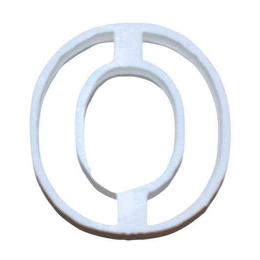 6x Letter O Alphabet Fondant Cutter Cupcake Topper 1.75 IN USA FD107O