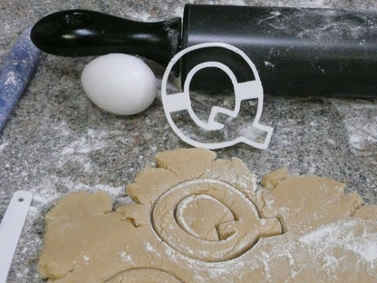 Letter Q Initial Alphabet Letters Cookie Cutter Baking Tool USA PR107Q