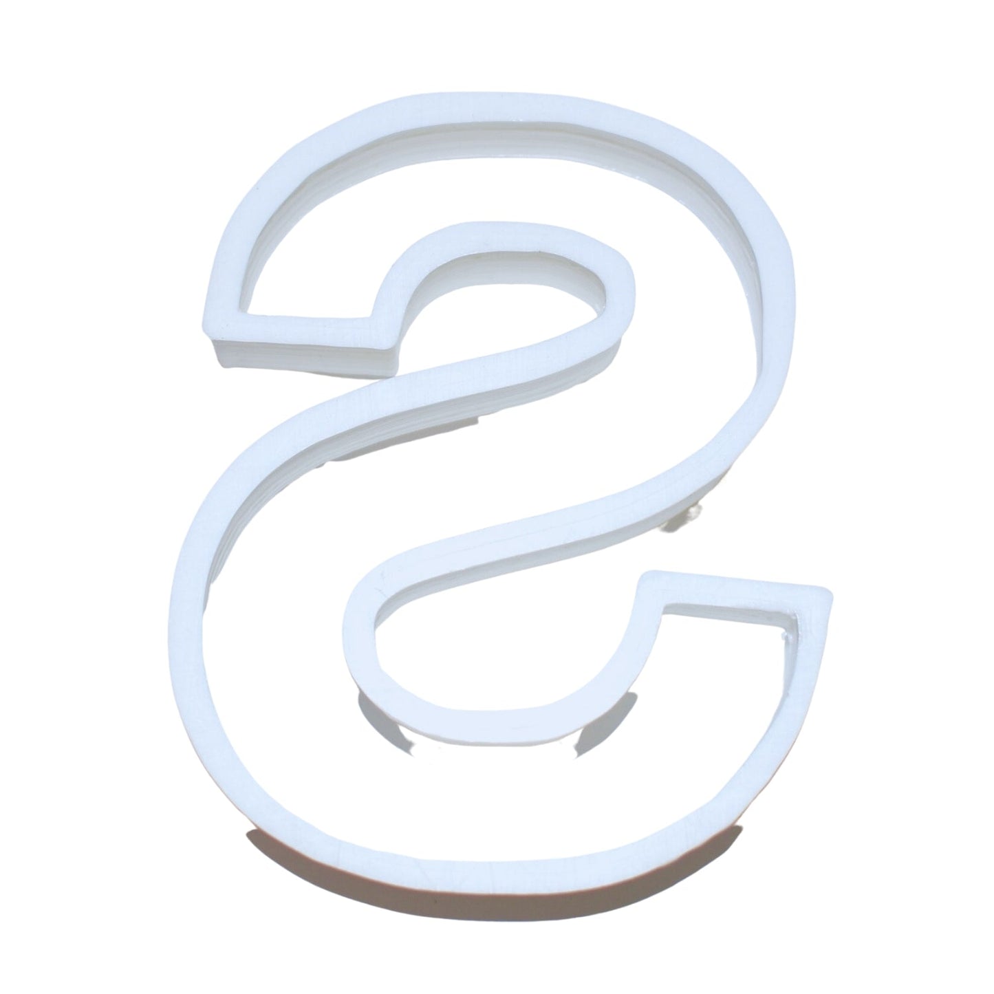 Letter S Initial Alphabet Letters Cookie Cutter Baking Tool USA PR107S