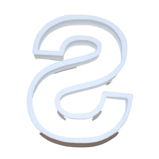 6x Letter S Alphabet Fondant Cutter Cupcake Topper 1.75 IN USA FD107S