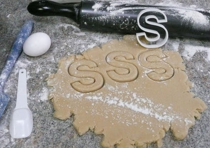Letter S Initial Alphabet Letters Cookie Cutter Baking Tool USA PR107S