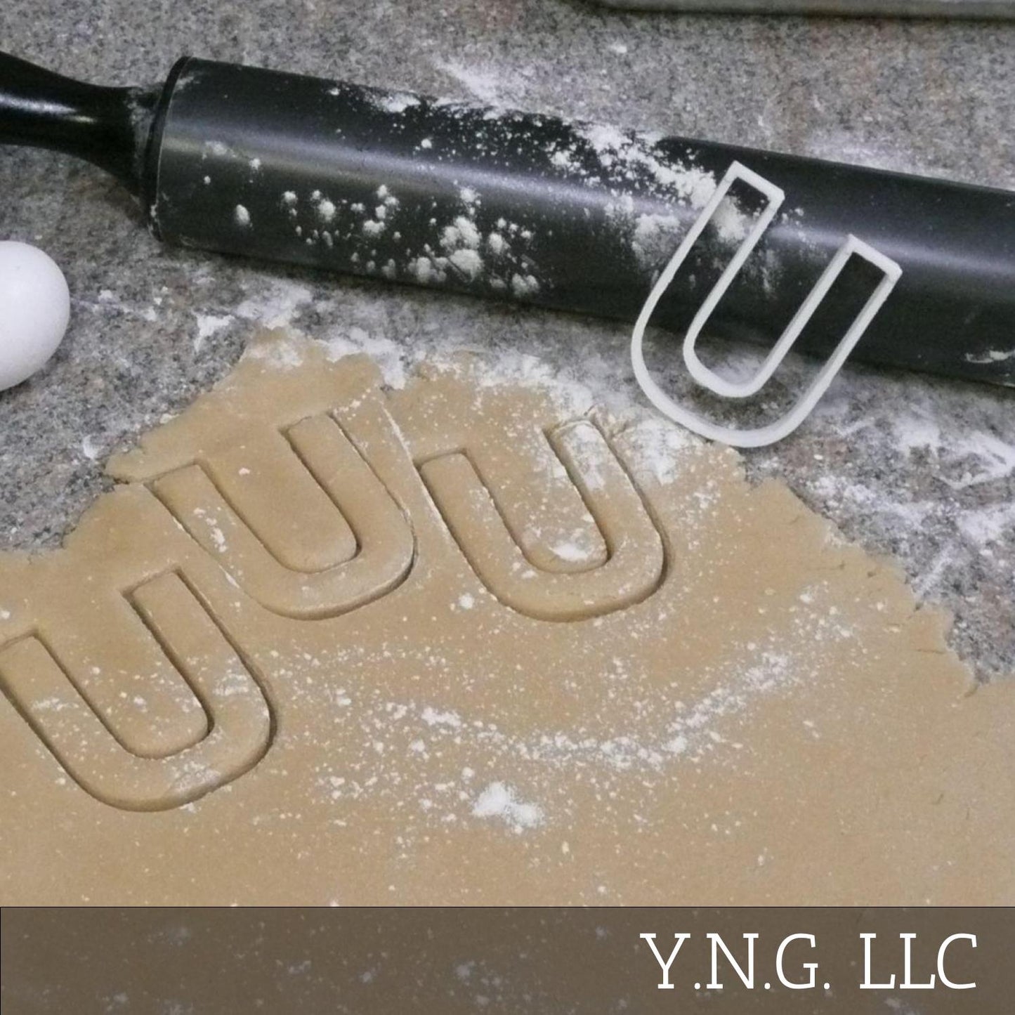 Letter U Initial Alphabet Letters Cookie Cutter Baking Tool USA PR107U