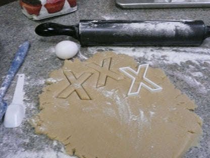 Letter X Initial Alphabet Letters Cookie Cutter Baking Tool USA PR107X