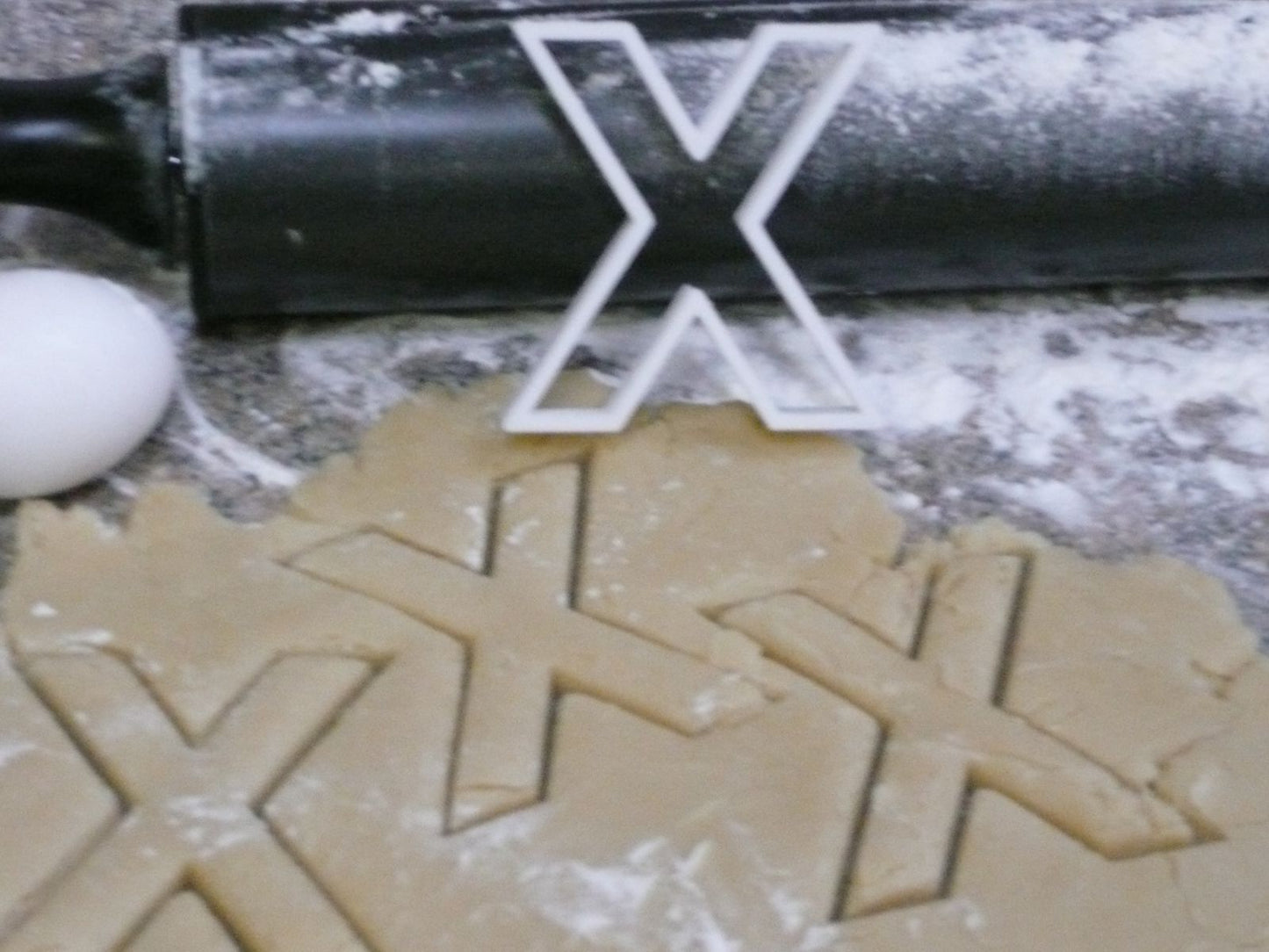 Letter X Initial Alphabet Letters Cookie Cutter Baking Tool USA PR107X