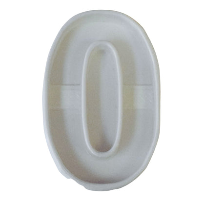 6x Number Zero 0 Fondant Cutter Cupcake Topper 1.75 IN USA FD108-0