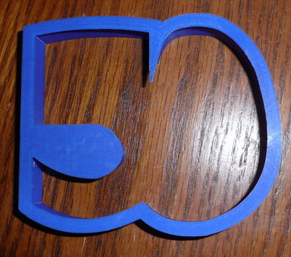 6x Number 50 Fifty Fondant Cutter Cupcake Topper 1.75 IN USA FD108-50