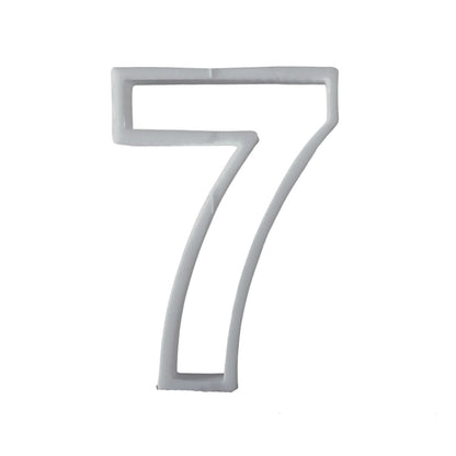6x Number Seven 7 Fondant Cutter Cupcake Topper 1.75 IN USA FD108-7