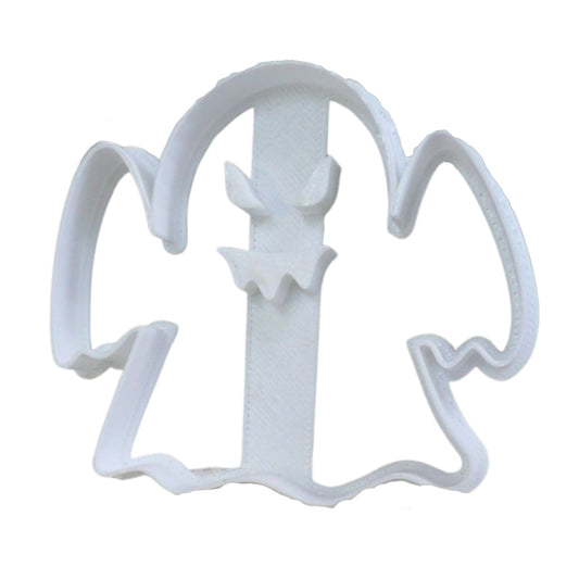 6x Ghost Halloween Fondant Cutter Cupcake Topper 1.75 IN USA FD110