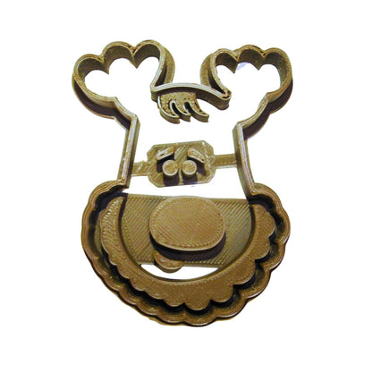Reindeer Deer Head Kids Cartoon Animal Christmas Cookie Cutter USA PR121
