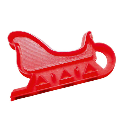 Santa Sleigh Christmas Holiday Winter Snow Ride Cookie Cutter USA PR180