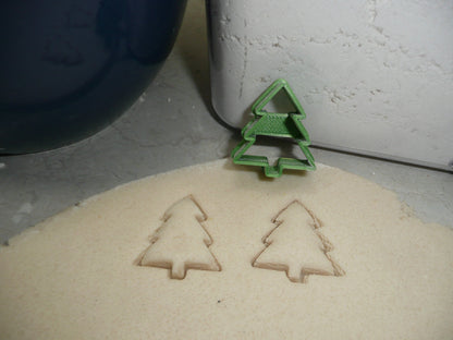 Christmas Tree Linzer Jam Filled Cookies Set Of 2 Cookie Cutters USA PR1857