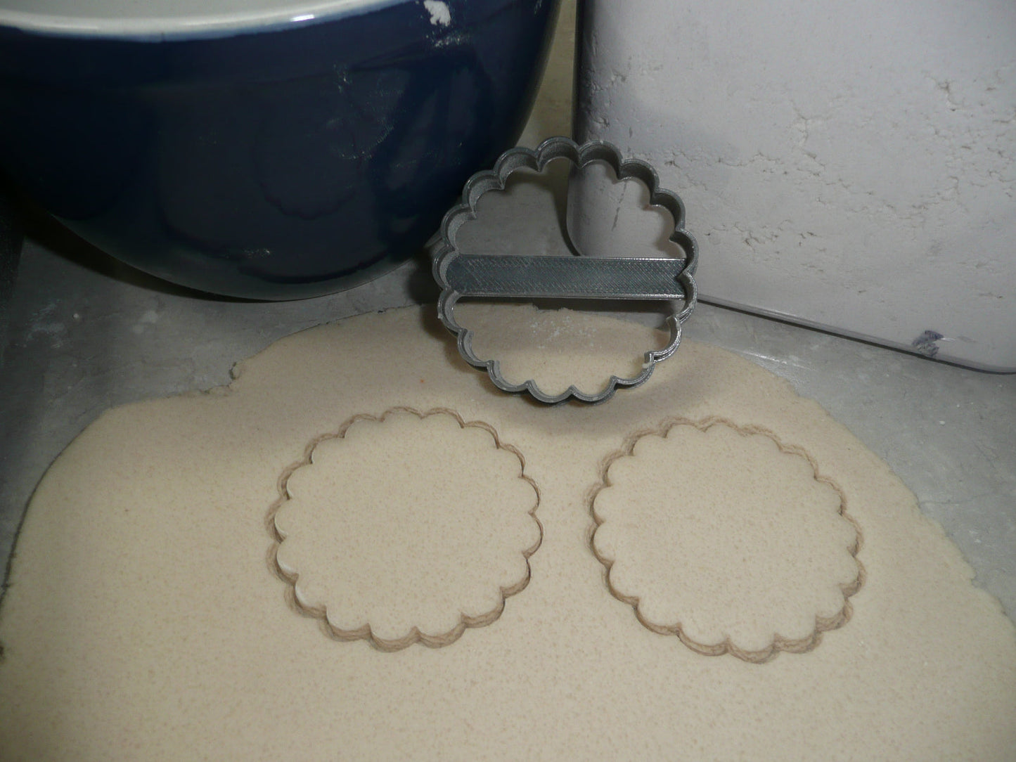 Circle Linzer Jam Filled Cookies Set Of 2 Cookie Cutters USA PR1861