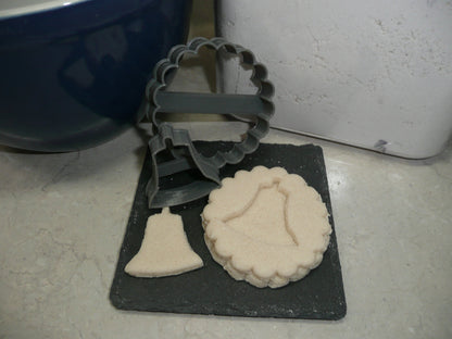 Bell Linzer Jam Filled Cookies Set Of 2 Cookie Cutters USA PR1864